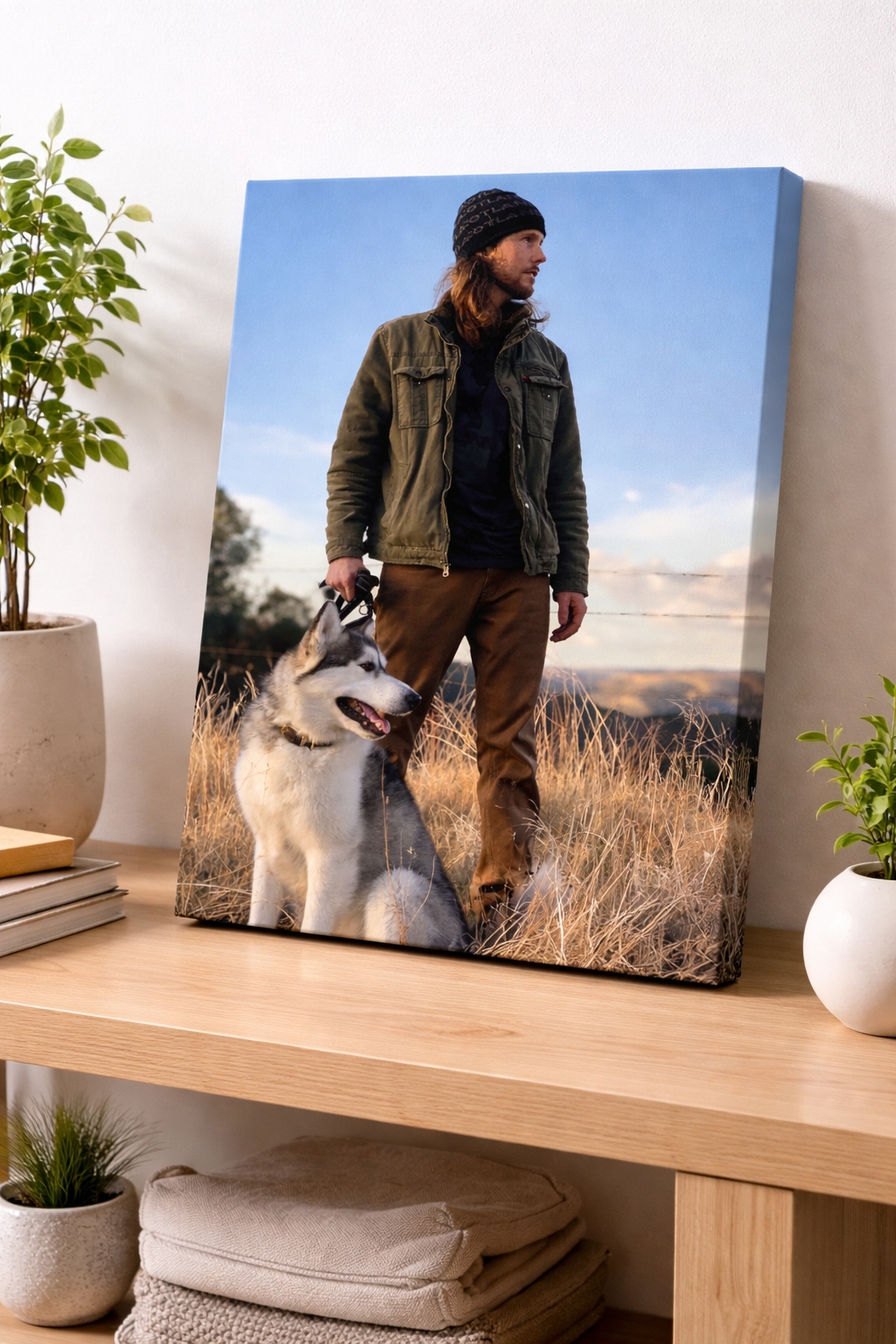 Signature Pet Portrait Canvas