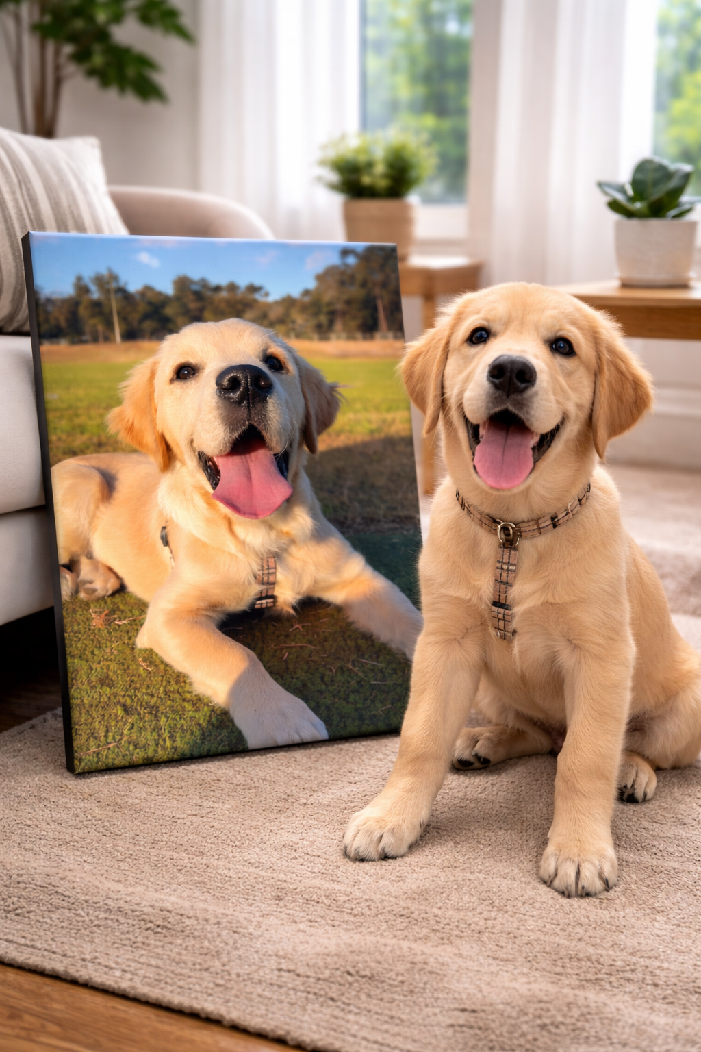 Signature Pet Portrait Canvas